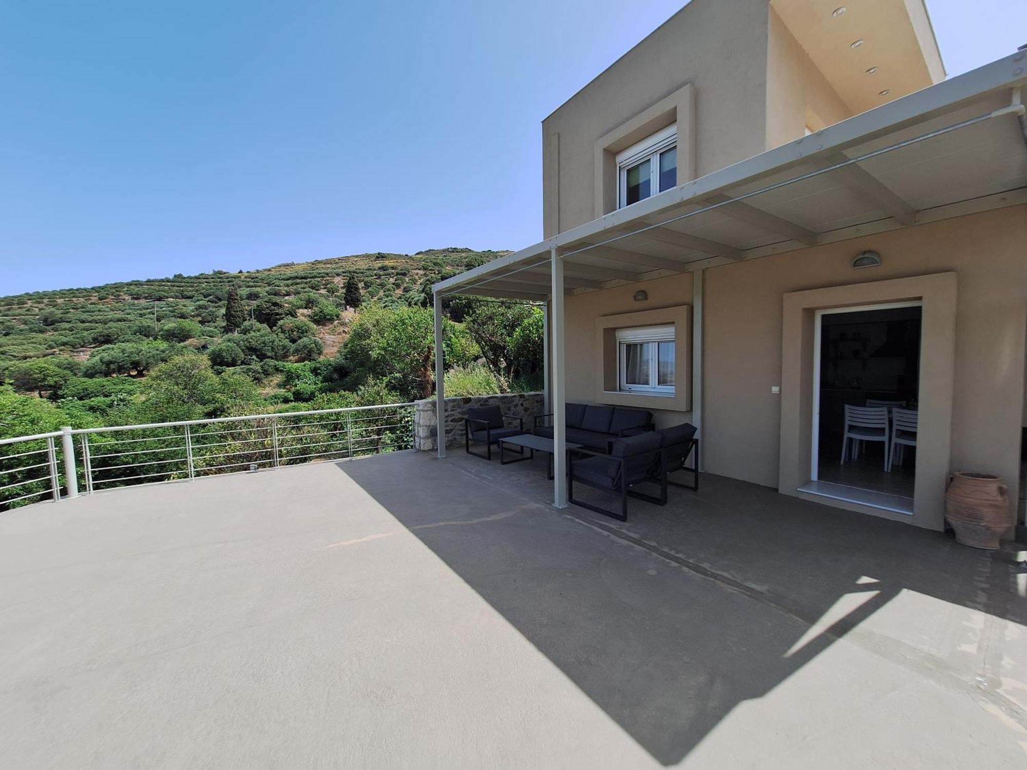 Villa Irini - Cretan Luxury Villa With Amazing View Paraspori  Extérieur photo