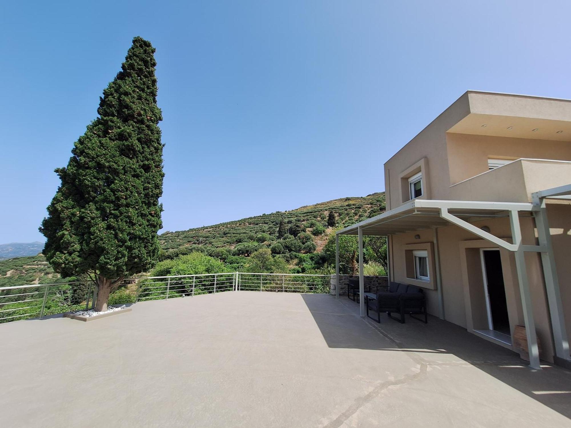 Villa Irini - Cretan Luxury Villa With Amazing View Paraspori  Extérieur photo