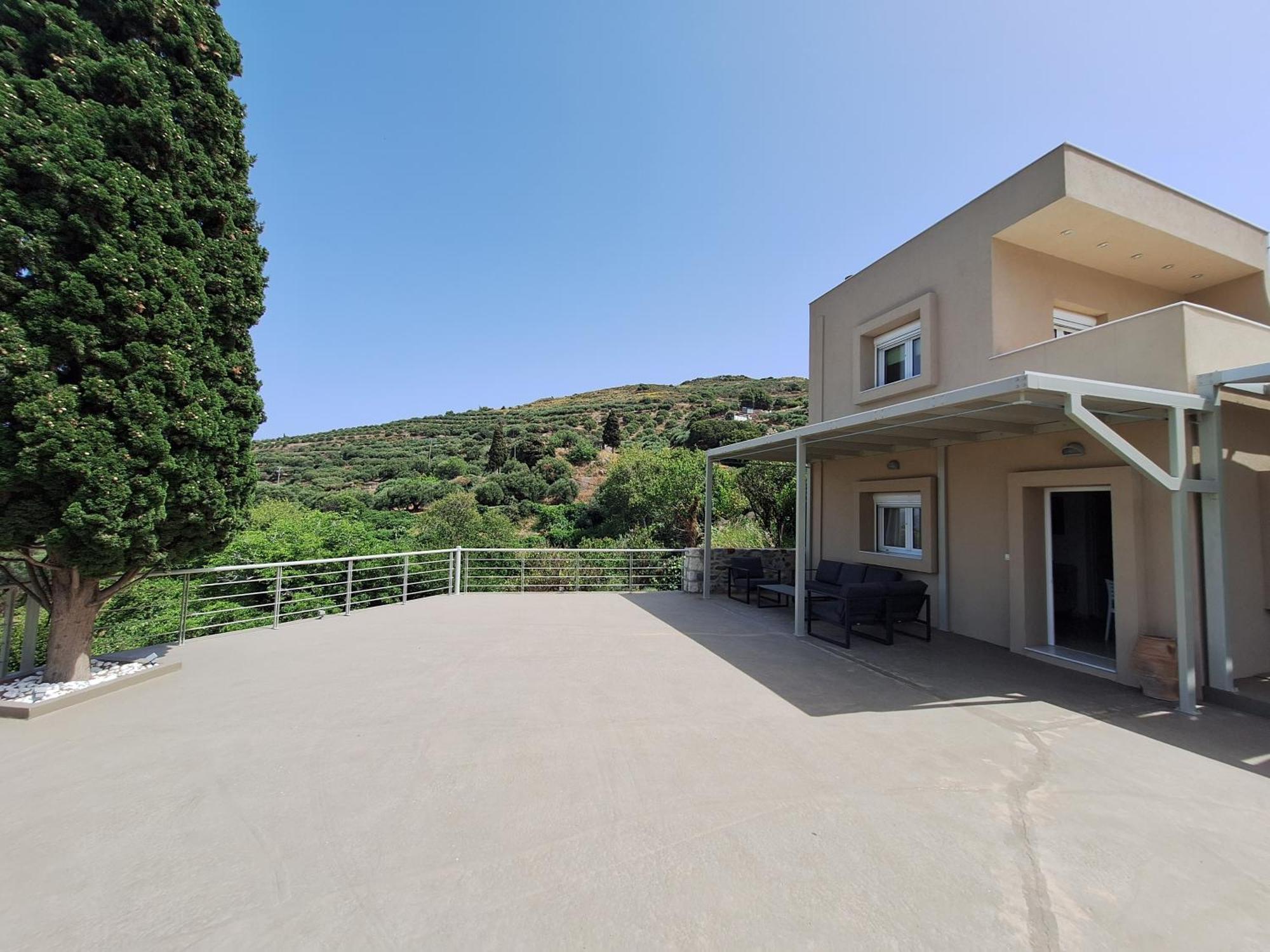 Villa Irini - Cretan Luxury Villa With Amazing View Paraspori  Extérieur photo