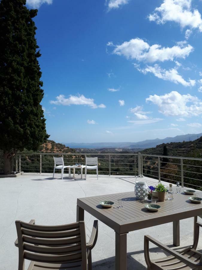 Villa Irini - Cretan Luxury Villa With Amazing View Paraspori  Extérieur photo