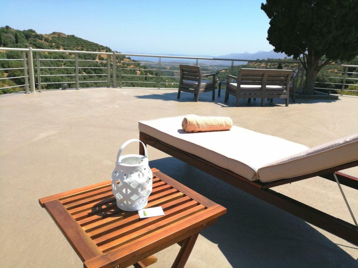 Villa Irini - Cretan Luxury Villa With Amazing View Paraspori  Extérieur photo
