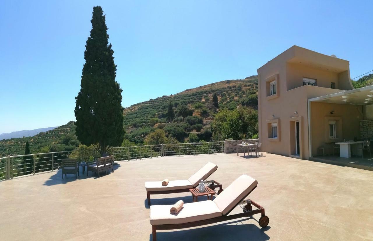 Villa Irini - Cretan Luxury Villa With Amazing View Paraspori  Extérieur photo