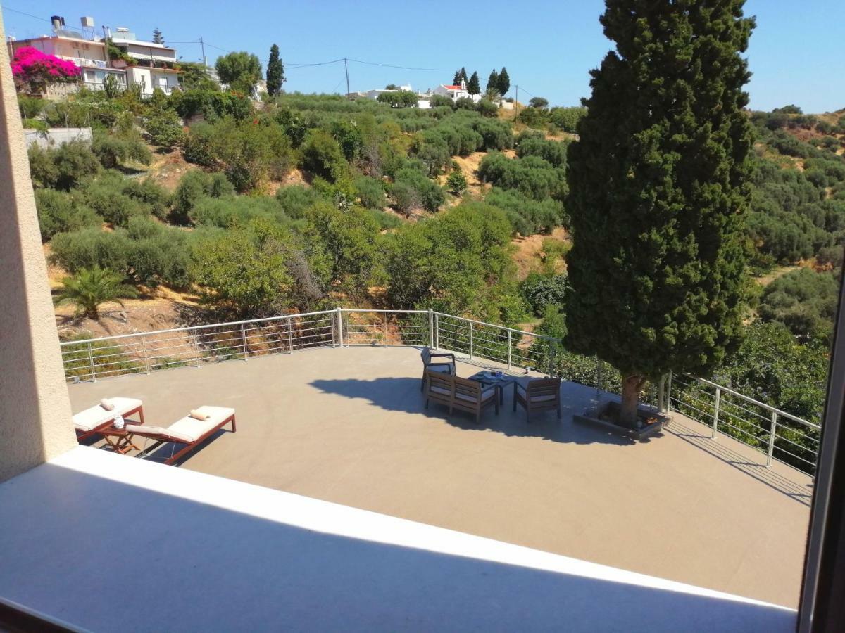 Villa Irini - Cretan Luxury Villa With Amazing View Paraspori  Extérieur photo