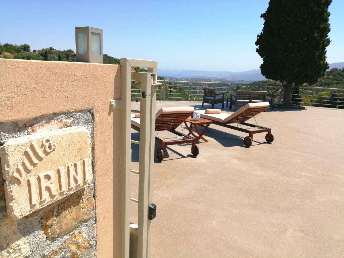 Villa Irini - Cretan Luxury Villa With Amazing View Paraspori  Extérieur photo