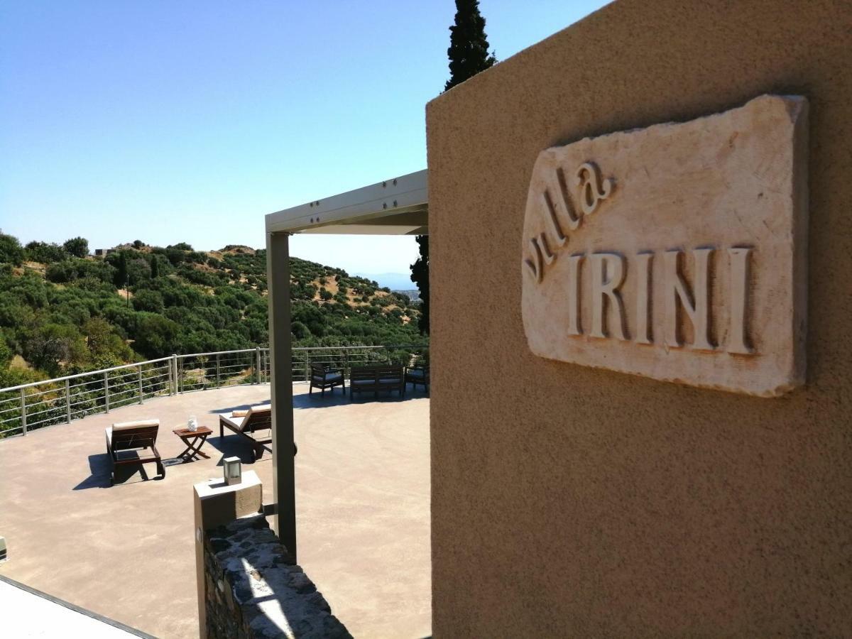 Villa Irini - Cretan Luxury Villa With Amazing View Paraspori  Extérieur photo