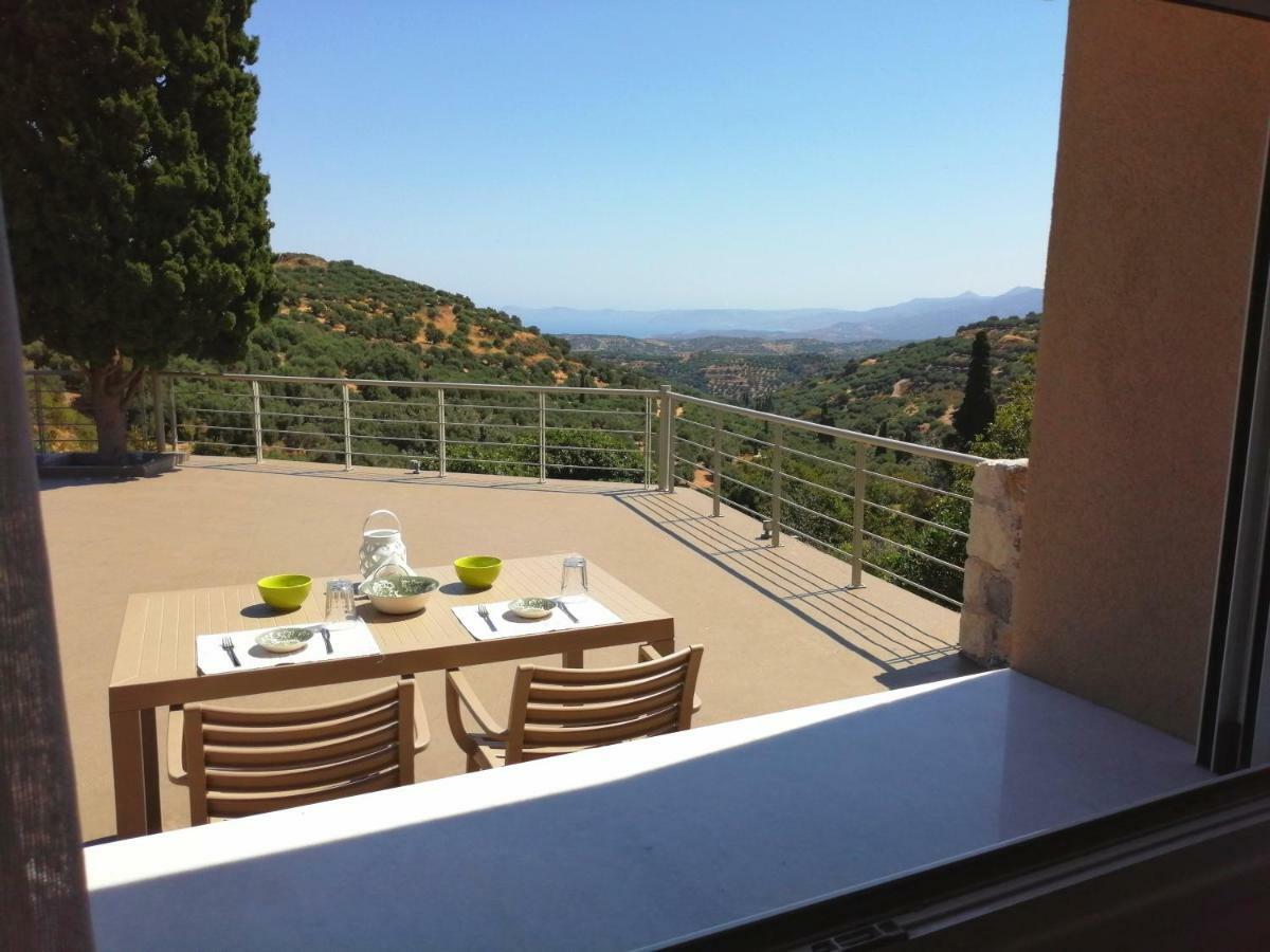 Villa Irini - Cretan Luxury Villa With Amazing View Paraspori  Extérieur photo