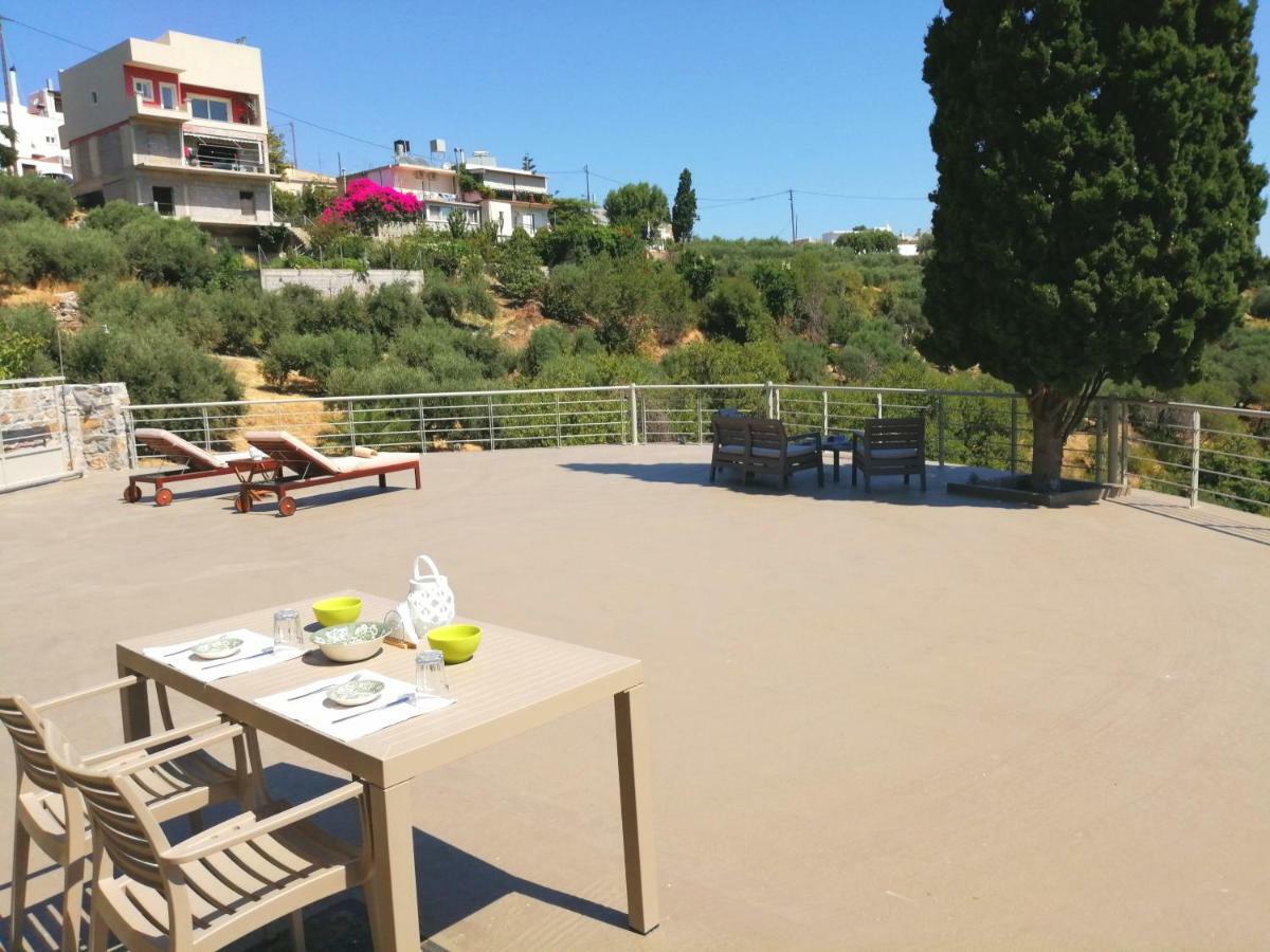 Villa Irini - Cretan Luxury Villa With Amazing View Paraspori  Extérieur photo